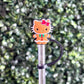 Gingerbread Hello Kitty Straw Topper