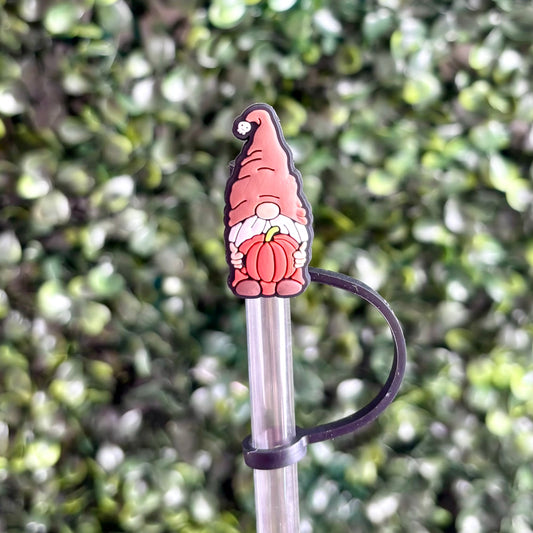 Fall Gnome Straw Topper