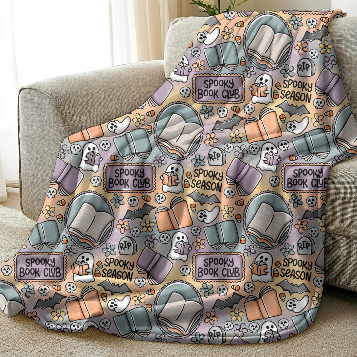 Halloween Spooky Season Blanket Pre-Order