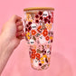 Spooky Fall 32oz Glass Tumbler