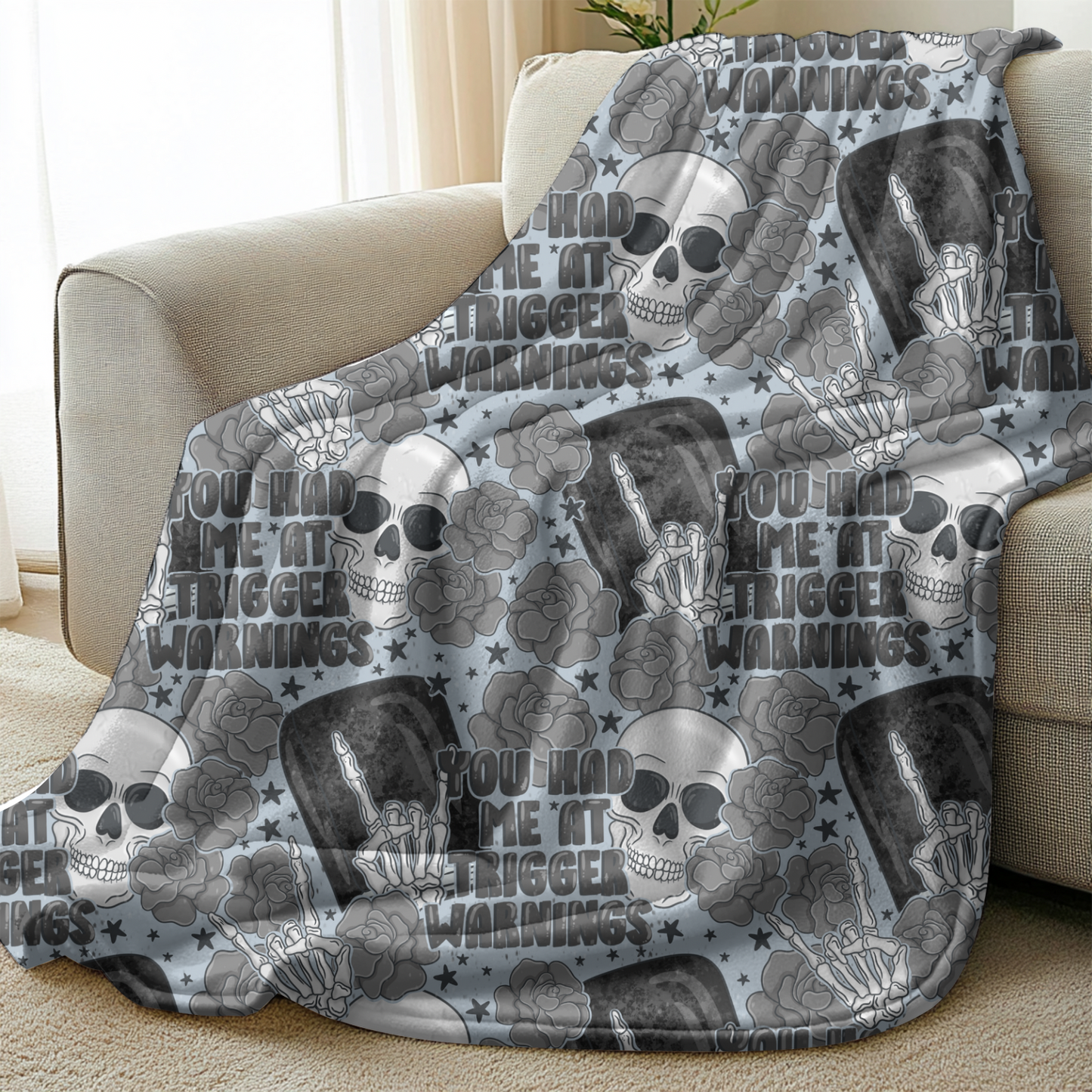 You Had Me At Trigger Warnings Blanket - Pre-Order