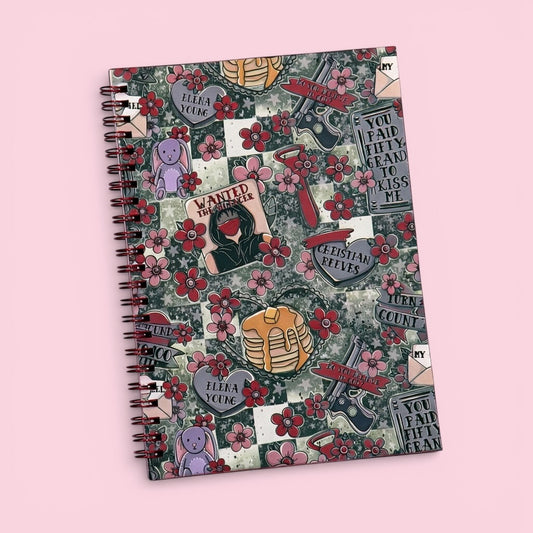 Under Your Scars A5 Spiral Notebook