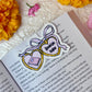 Bookish Babe Locket Magnetic Bookmark