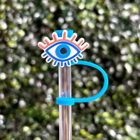 Evil Eye Straw Topper