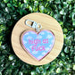High as F*ck Acrylic Keychain