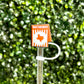 Whataburger Card Straw Topper