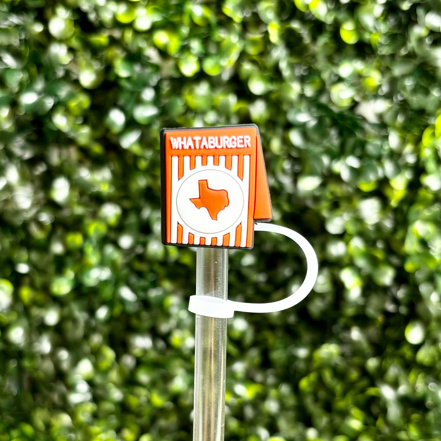 Whataburger Card Straw Topper