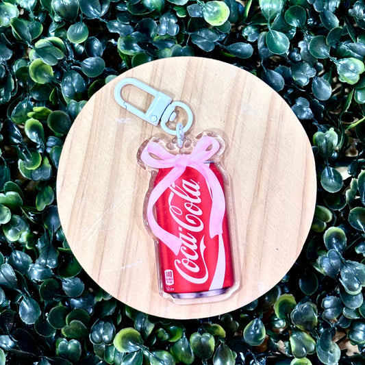 Coquette Coke Acrylic Keychain