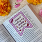 I Stopped Reading My Smutty Book Here Magnetic Bookmark