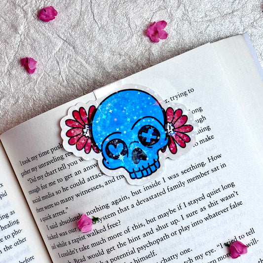 Lights Out Mask Magnetic Bookmark