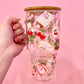 Coquette Bookish Garden 32oz Glass Tumbler