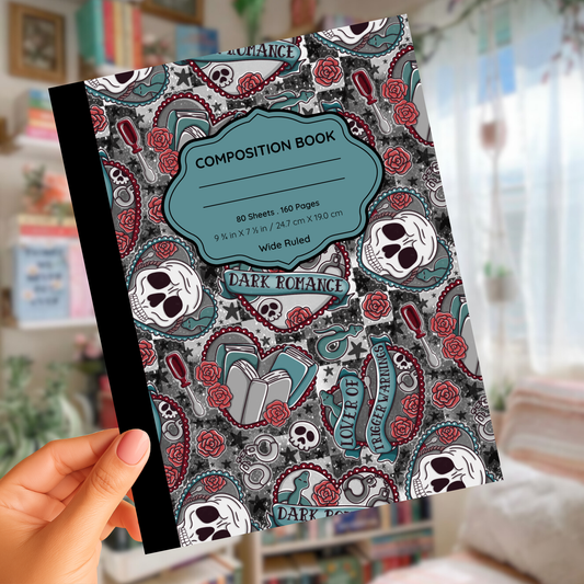 Dark Romance Composition Notebook