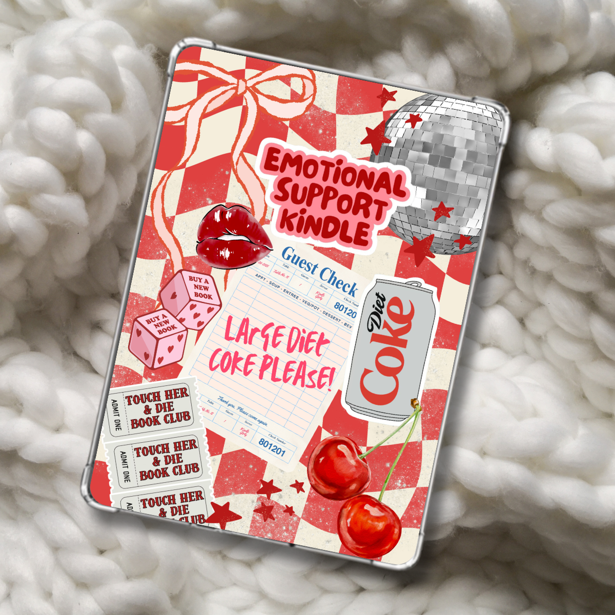 Diet Coke Kindle Insert