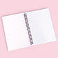 Caffeinate & Educate A5 Spiral Notebook
