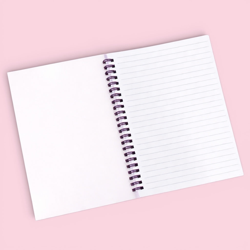 Caffeinate & Educate A5 Spiral Notebook