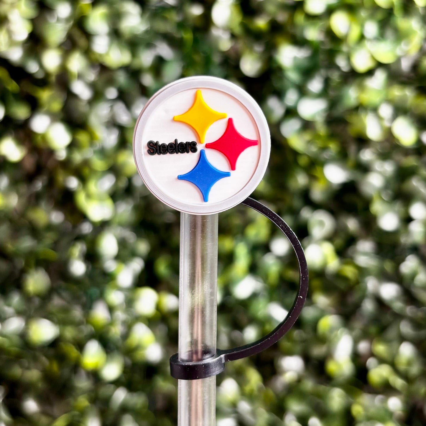 Steelers Straw Topper