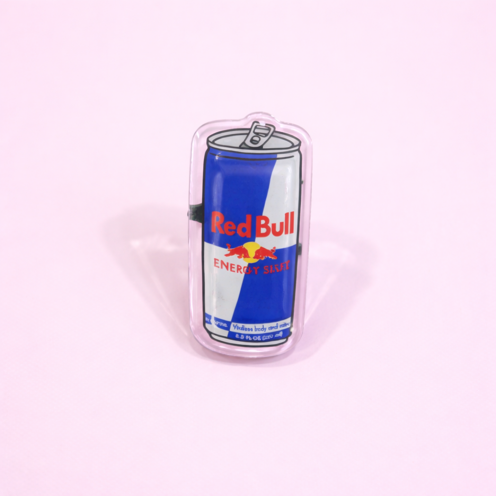 Energy Drink Acrylic Pin