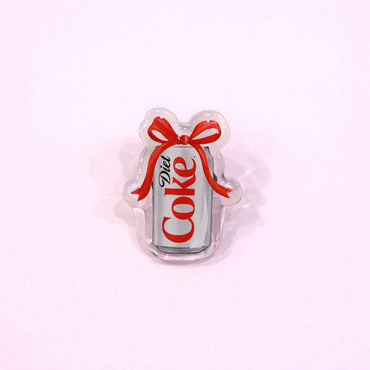 Coquette Diet Coke Acrylic Pin
