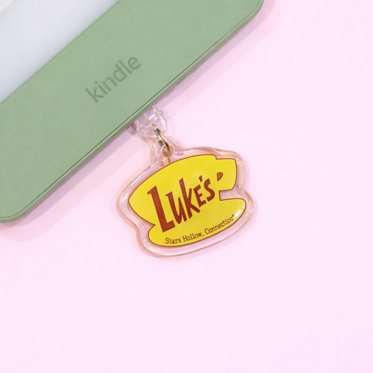 Luke's Cafe USB-C Dust Plug Charm