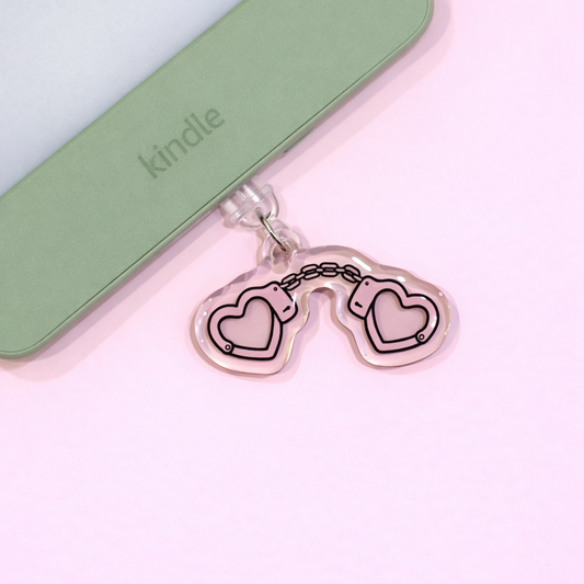 Smut Handcuffs USB-C Dust Plug Charm