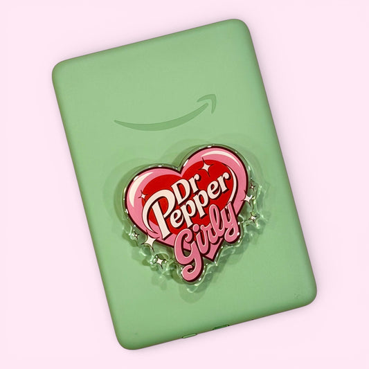 Dr. Pepper Girly Kindle/Phone Grip