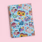 Pretty Summer A5 Spiral Notebook