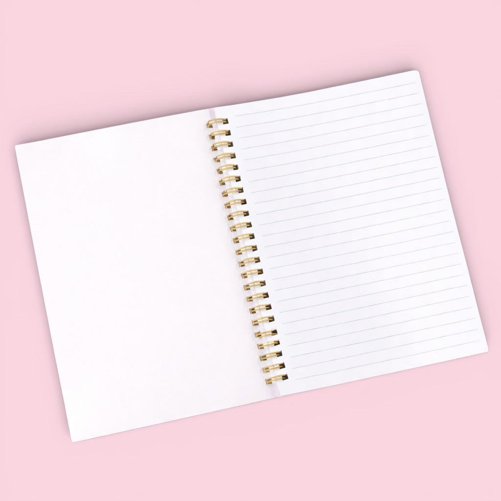 Pretty Summer A5 Spiral Notebook