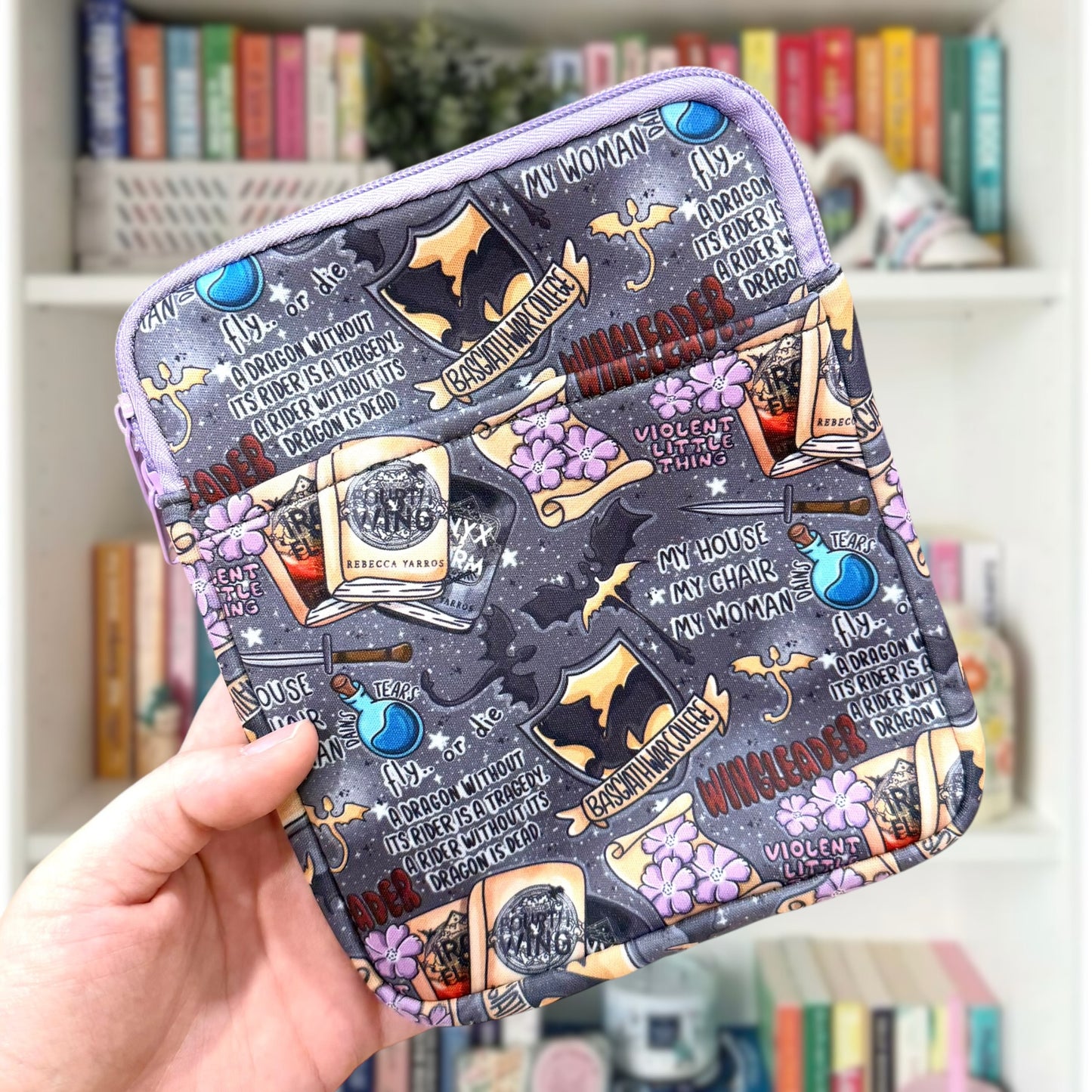 Fourth Wing Kindle Sleeve