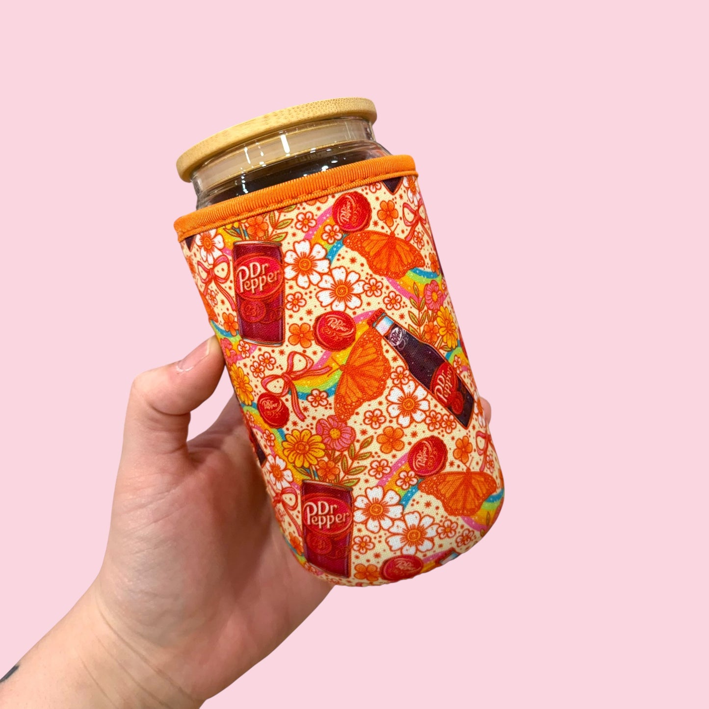 Groovy Soda Cup Sleeve
