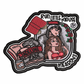 Run Little Mouse Embroidered Patch