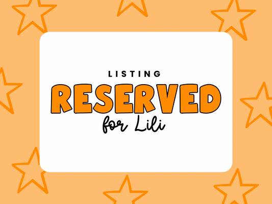 Custom Order for Lili