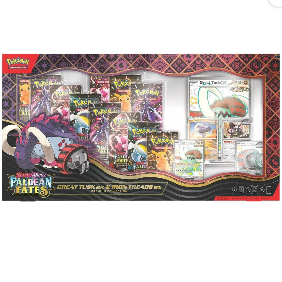 Great Tusk Paldean Fates Premium Collection Box