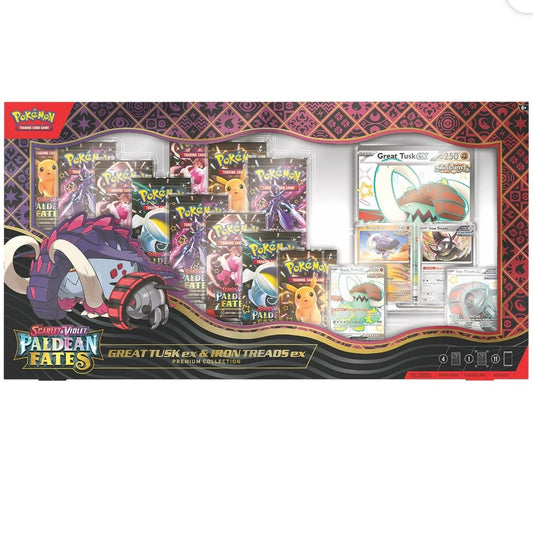Great Tusk Paldean Fates Premium Collection Box