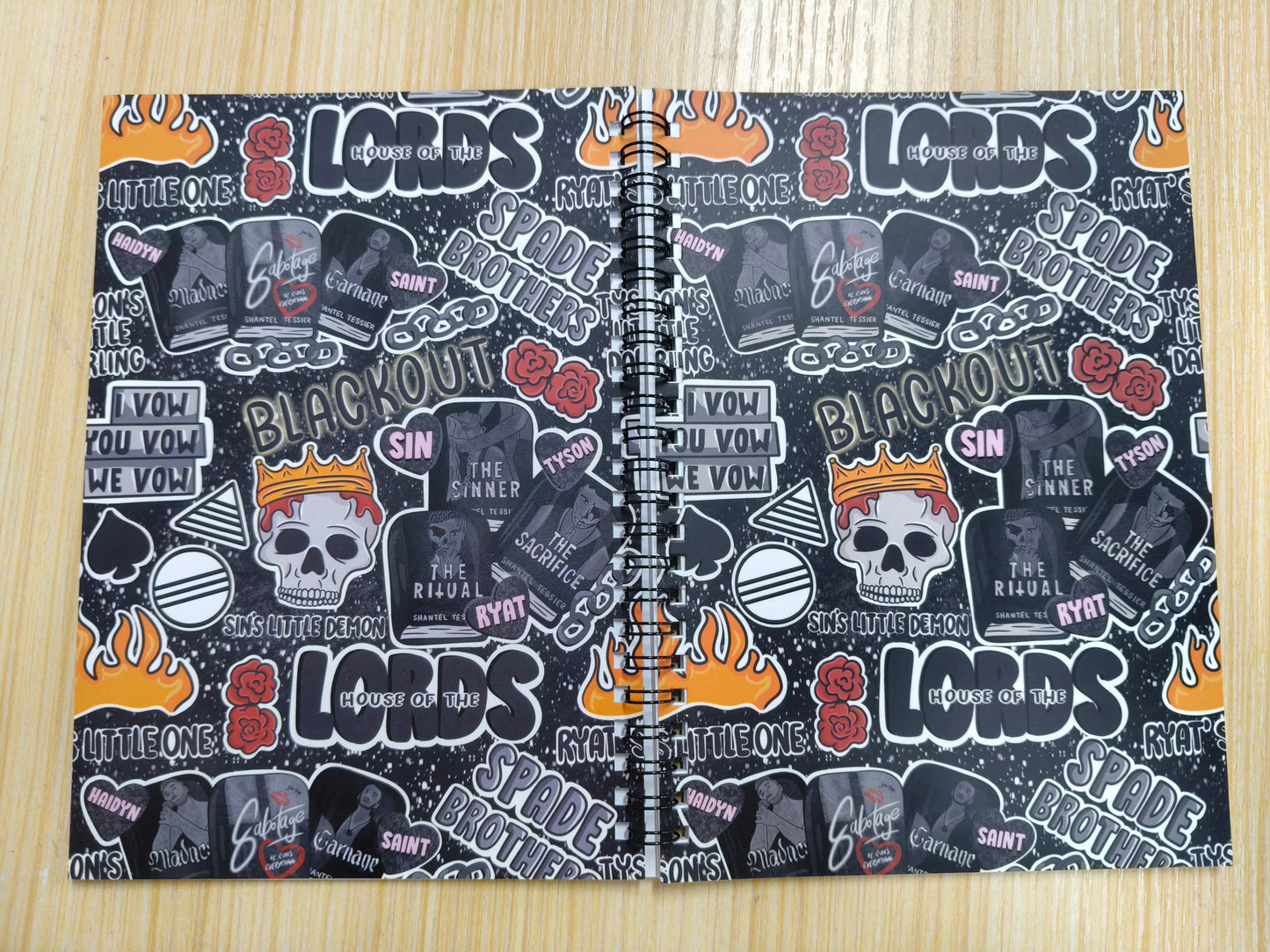 LORDS A5 Spiral Notebook