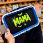 Spooky Mama Glitter Applique Embroidered Shirt