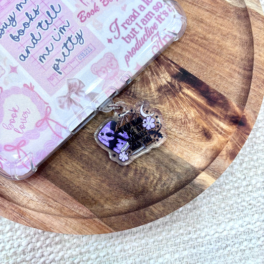 You Had Me At Fairies and Fae USB-C Dust Plug Charm