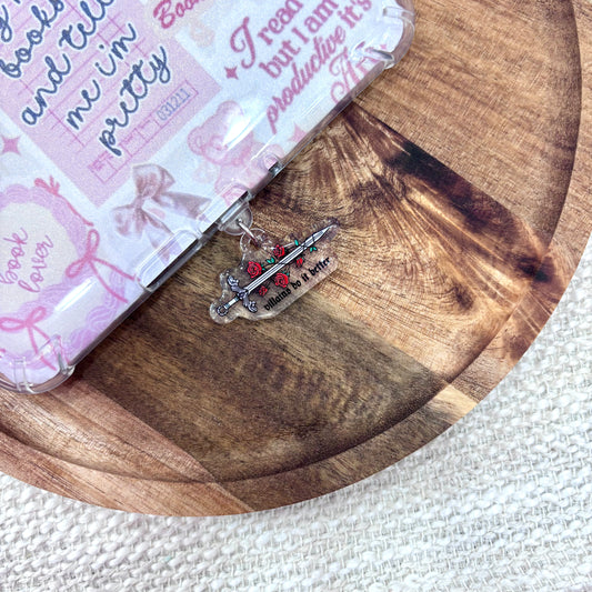 Villains Do It Better USB-C Dust Plug Charm