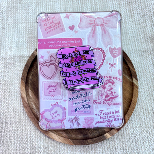 The Book I'm Reading is Practically P*rn Kindle/Phone Grip