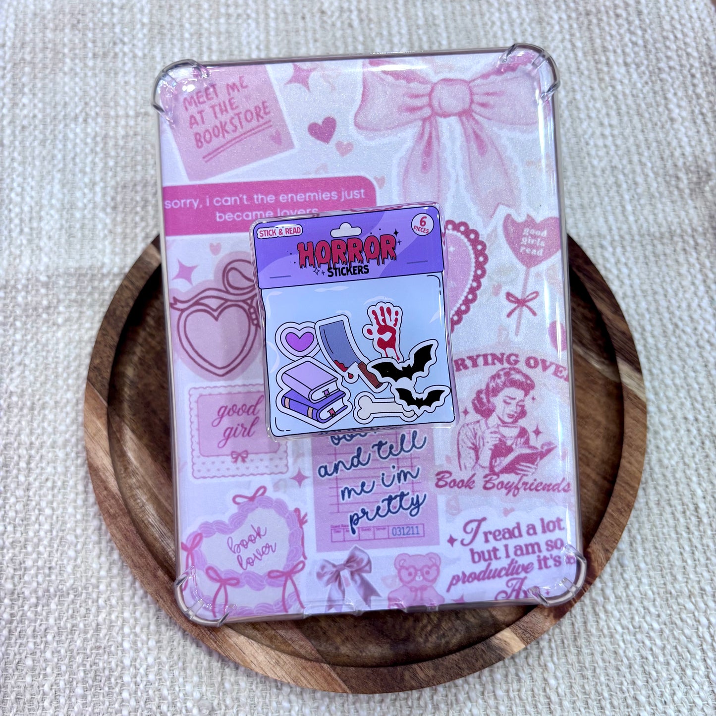 Horror Sticker Pack Kindle/Phone Grip