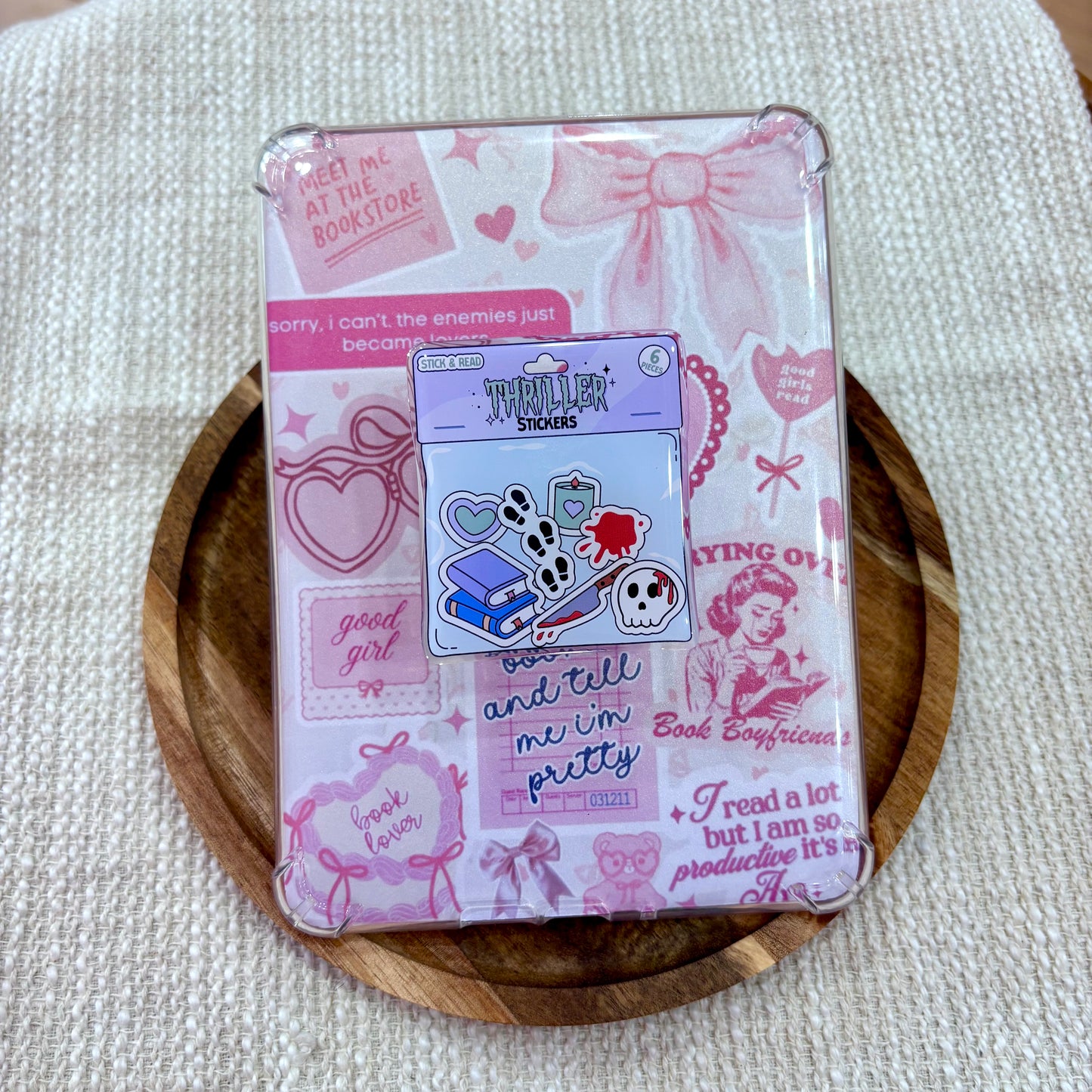 Thriller Sticker Pack Kindle/Phone Grip