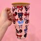 Coquette Houston Texans 32oz Glass Tumbler