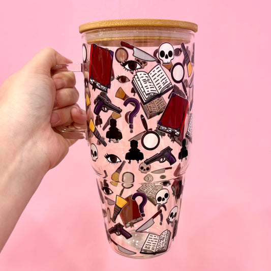 Thriller 32oz Glass Tumbler