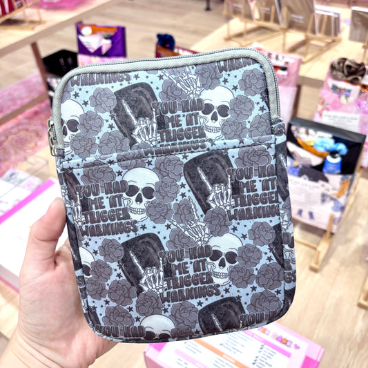 You Had Me At Trigger Warning Kindle Sleeve (oopsie)
