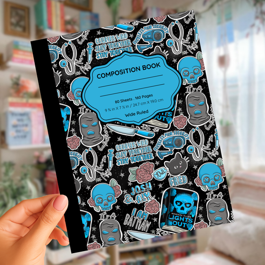 Lights Out Composition Notebook