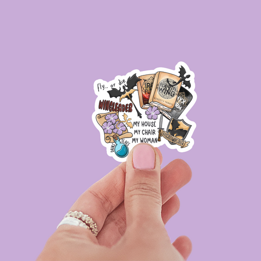 My House My Chair My Woman Sticker