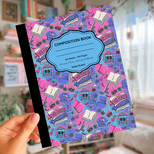 Puck Bunny Composition Notebook