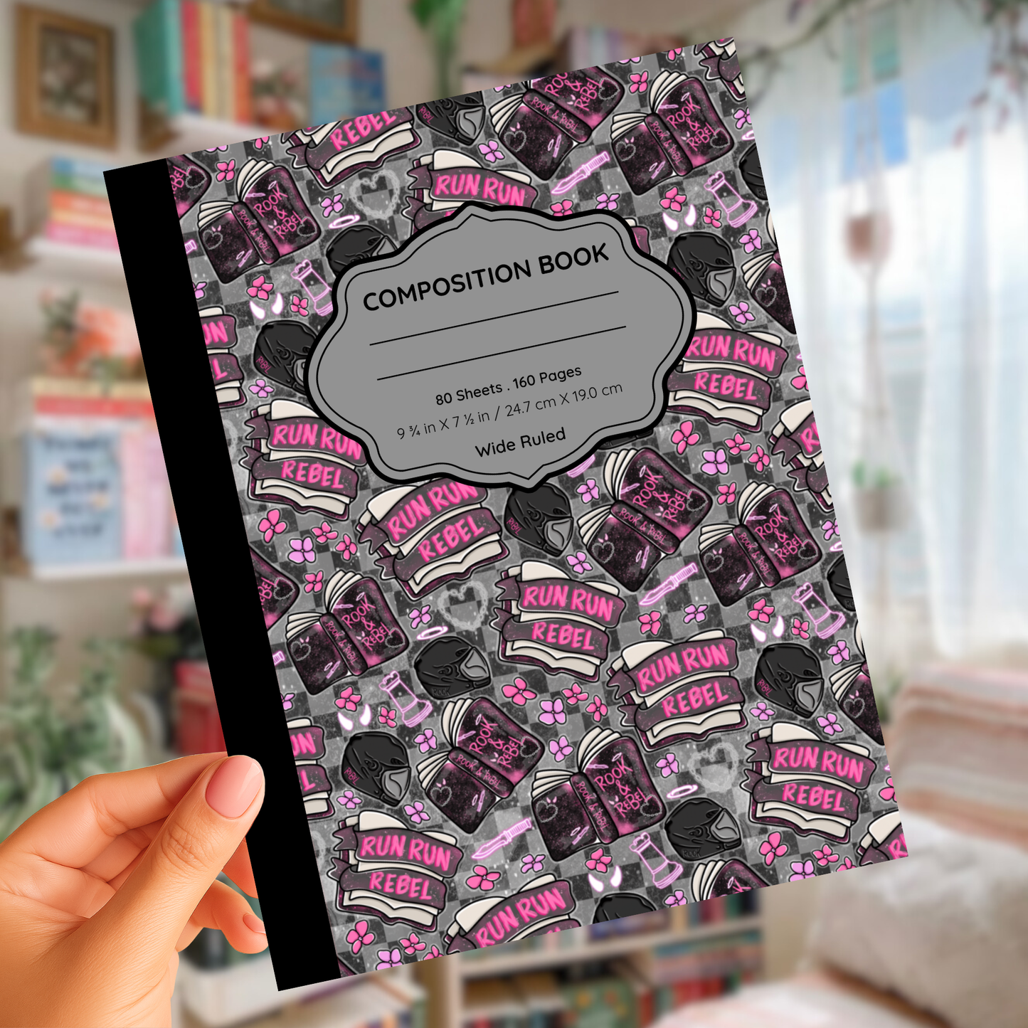 Rook & Rebel Composition Notebook