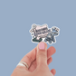 Sad Girl Book Club Sticker