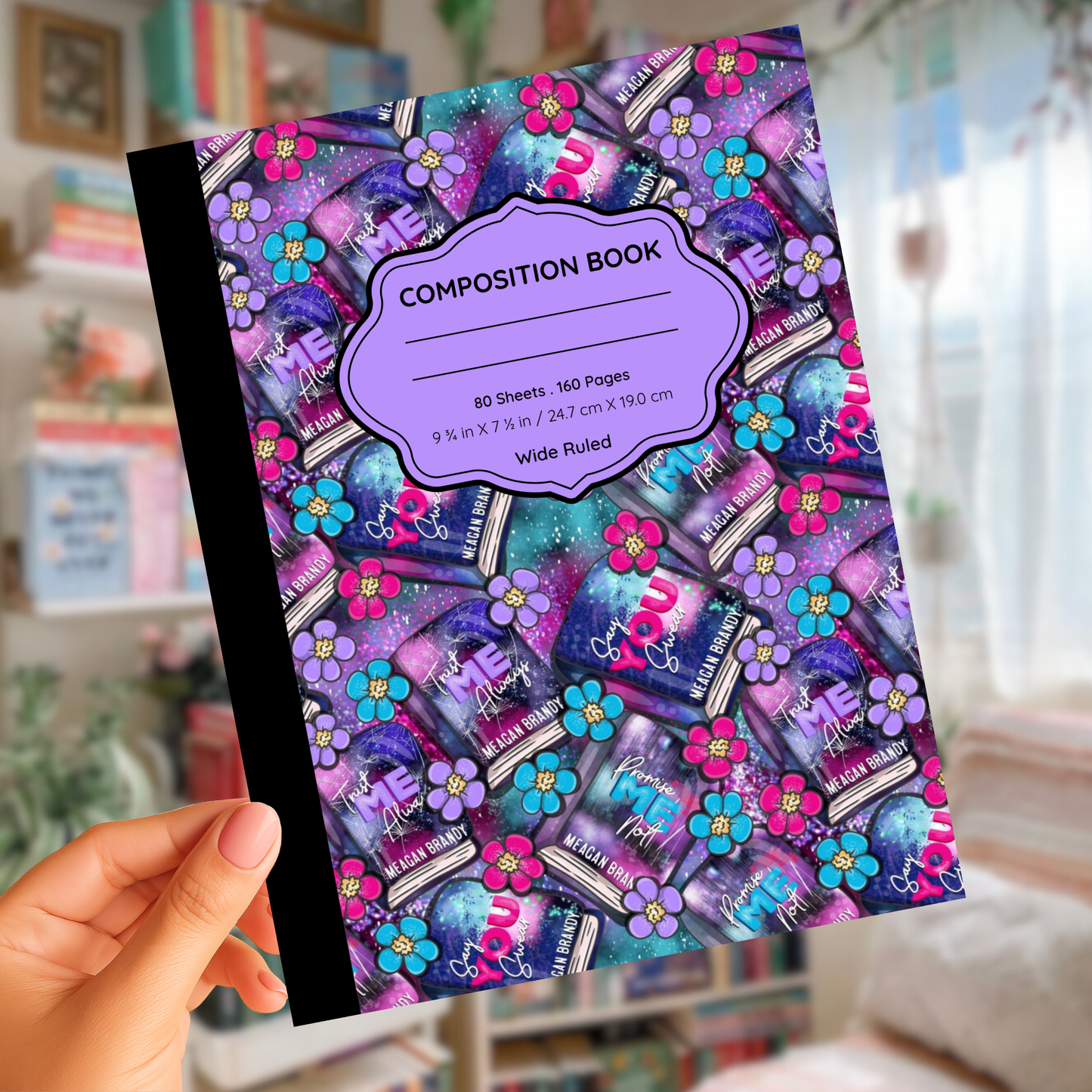 Say You Swear Composition Notebook