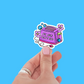 Toaster Bath Sticker